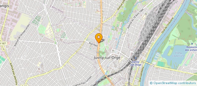 localisation de l'entreprise MOTO CASSE REPARATION à JUVISY-SUR-ORGE
