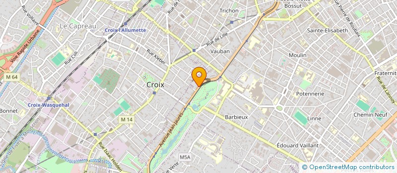 localisation de l'entreprise MOTO CHANGE à ROUBAIX