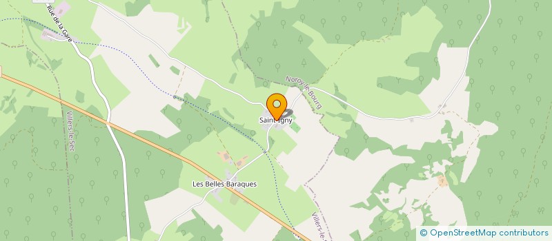 localisation de l'entreprise MOTO-CLUB AUTHOISON - VILLERS LE SEC à VILLERS-LE-SEC