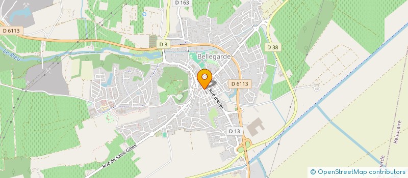 localisation de l'entreprise MOTO CLUB BELLEGARDAIS à BELLEGARDE