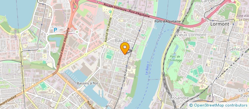 localisation de l'entreprise MOTO CLUB BORDEAUX ACCELERATION  BORDEAUX