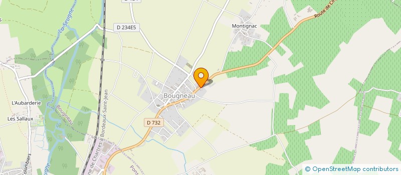 localisation de l'entreprise MOTO CLUB BOUGNEAU  BOUGNEAU