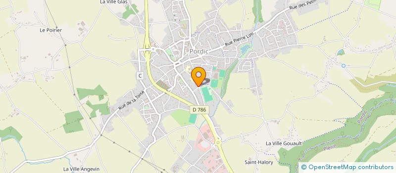 localisation de l'entreprise MOTO-CLUB BRIOCHIN à SAINT-BRIEUC