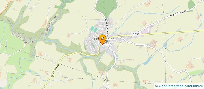 localisation de l'entreprise MOTO CLUB CAMBOUIZARDS à MONTREVAULT-SUR-EVRE
