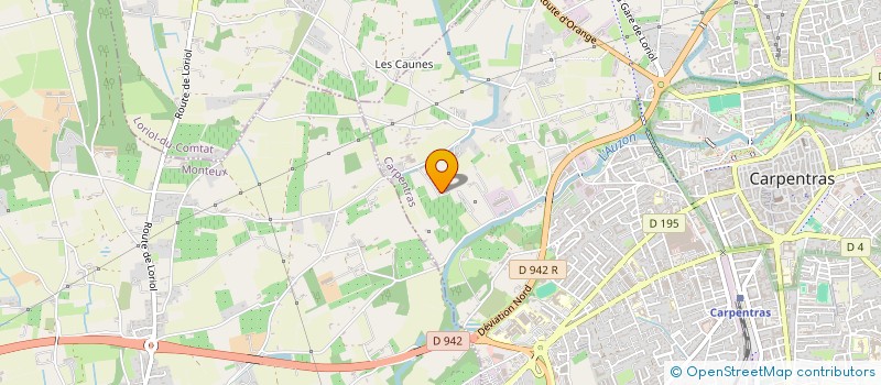 localisation de l'entreprise MOTO CLUB CARPENTRAS COMTAT VENAISSIN à CARPENTRAS