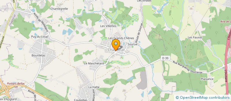 localisation de l'entreprise MOTO CLUB CATALACOI à CHAPTELAT