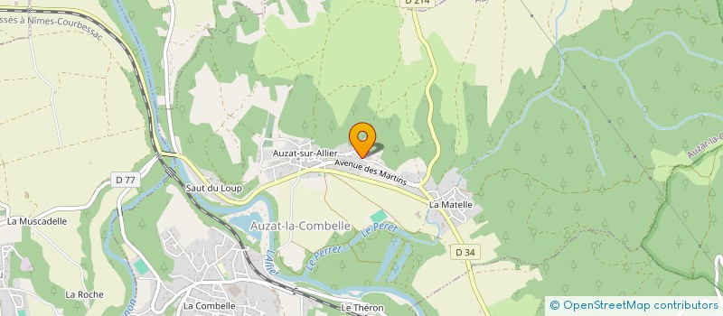 localisation de l'entreprise MOTO-CLUB COMBELLOIS  AUZAT-LA-COMBELLE