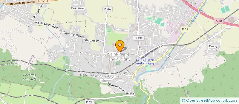 localisation de l'entreprise MOTO CLUB D'LA CHARRE  SAINT-LAURENT