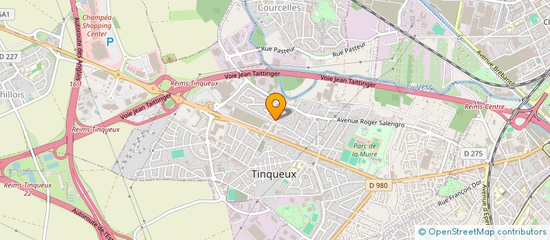 localisation de l'entreprise MOTO CLUB DE L'EQUERRE  TINQUEUX