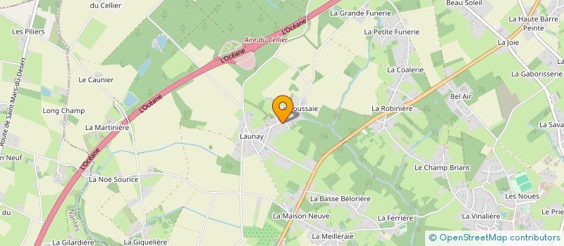 localisation de l'entreprise MOTO CLUB DE LA LOIRE ATLANTIQUE  CELLIER (LE)