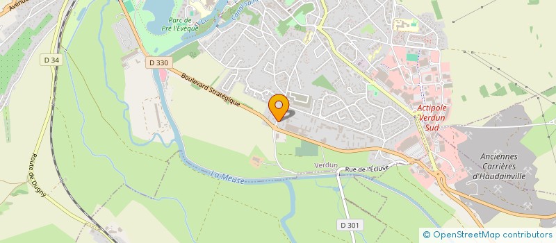 localisation de l'entreprise MOTO CLUB DE LA VALTOLINE à VERDUN