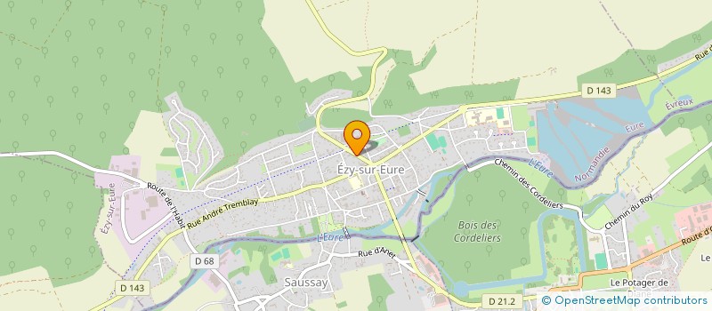 localisation de l'entreprise MOTO CLUB DE LA VESGRE  EZY-SUR-EURE