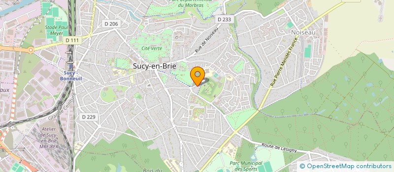 localisation de l'entreprise MOTO CLUB DE SUCY EN BRIE à SUCY-EN-BRIE