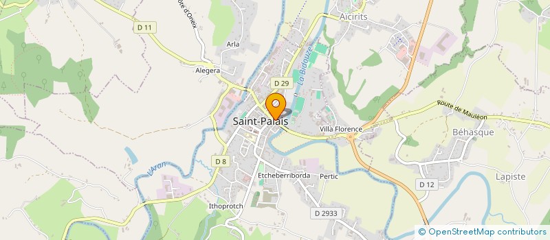 localisation de l'entreprise MOTO CLUB DES DEUX GAVES à SAINT-PALAIS