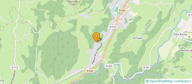 localisation de l'entreprise MOTO CLUB DES PHACOCHERES DE LA SUMENE à YDES