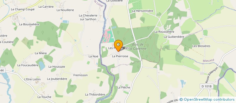 localisation de l'entreprise MOTO-CLUB DES SOURCES à LA FERRIERE BOCHARD
