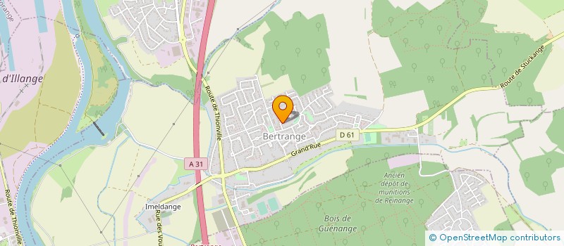 localisation de l'entreprise MOTO CLUB DES SOURDS DE METZ  BERTRANGE