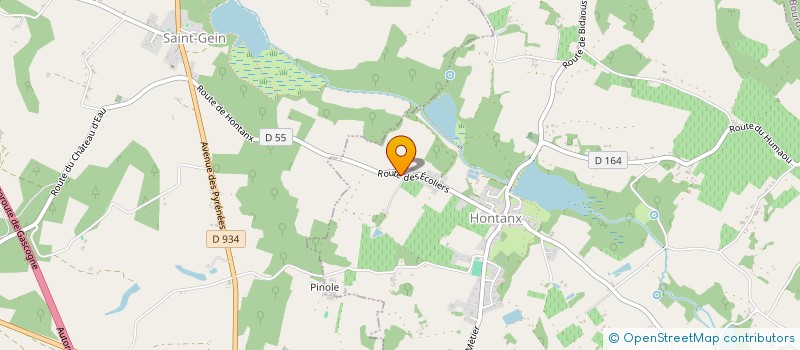 localisation de l'entreprise MOTO CLUB DU BAS ARMAGNAC  HONTANX