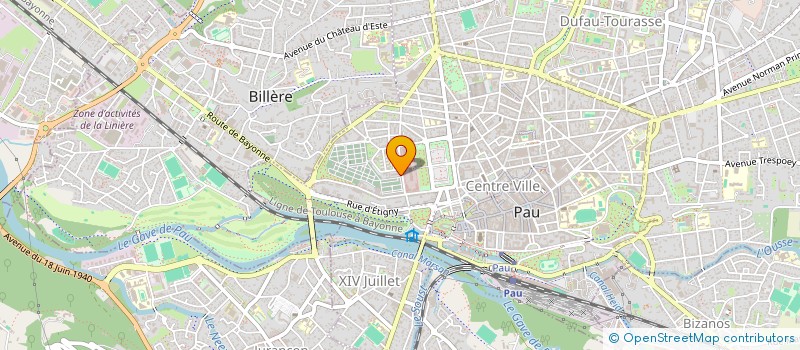 localisation de l'entreprise MOTO CLUB DU BEARN à PAU