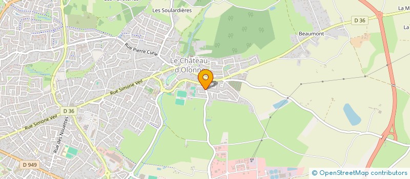 localisation de l'entreprise MOTO CLUB DU PAYS DES OLONNES à LES SABLES D'OLONNE