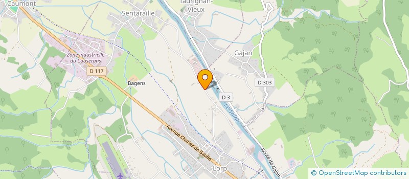 localisation de l'entreprise MOTO CLUB GEBOBOLA 09 à LORP-SENTARAILLE