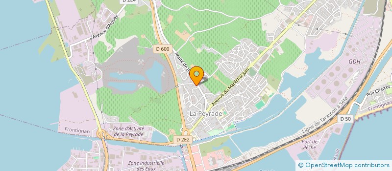 localisation de l'entreprise MOTO CLUB LA CIBLE à FRONTIGNAN