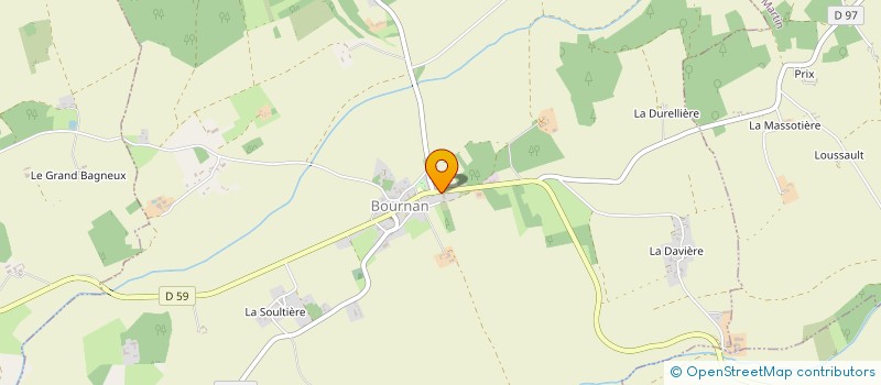 localisation de l'entreprise MOTO CLUB LES AIGLES  BOURNAN