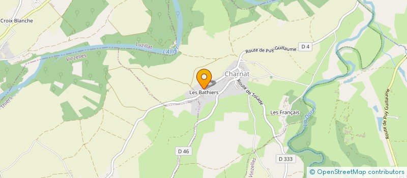 localisation de l'entreprise MOTO CLUB LES CHICANES  CHARNAT