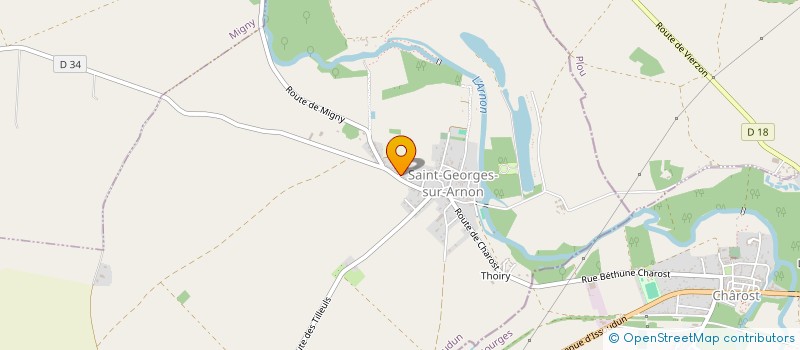 localisation de l'entreprise MOTO CLUB LES CROTTOUS à SAINT-GEORGES-SUR-ARNON