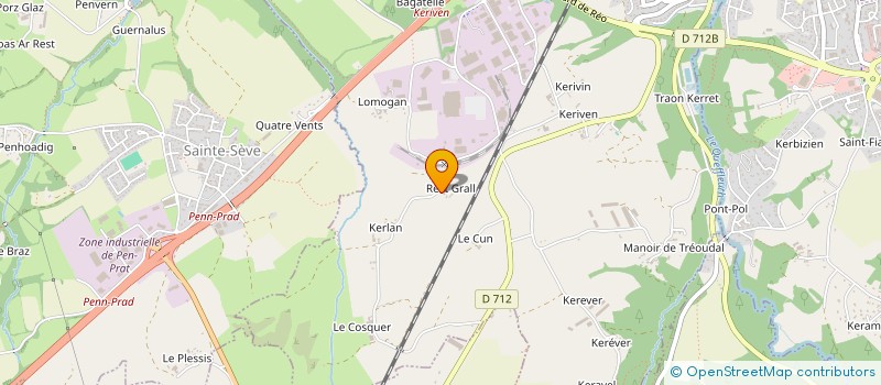 localisation de l'entreprise MOTO CLUB LES KORRIGANS  SAINT-MARTIN-DES-CHAMPS