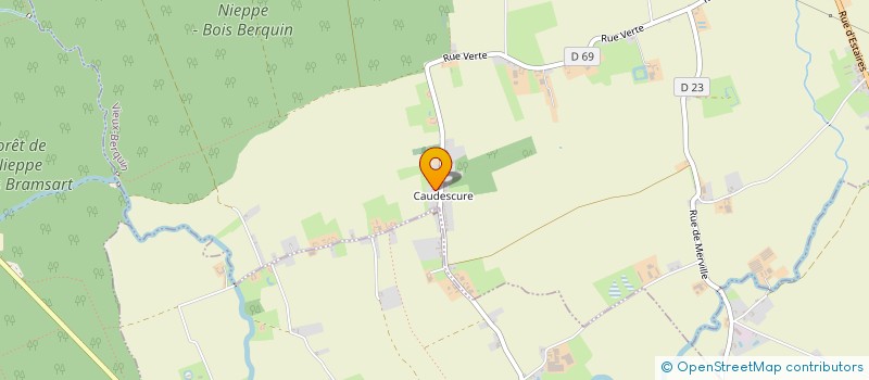 localisation de l'entreprise MOTO CLUB LES SPARTIATES  VIEUX-BERQUIN