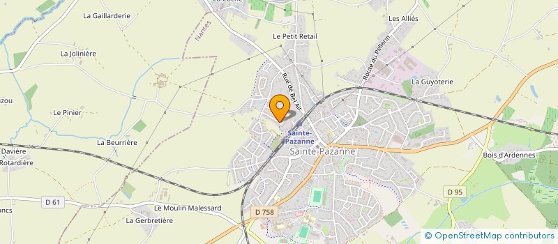localisation de l'entreprise MOTO CLUB LEVAZACROSS à SAINTE-PAZANNE