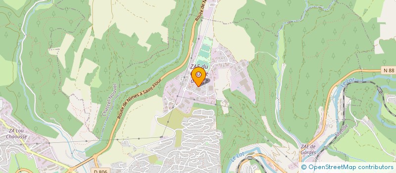 localisation de l'entreprise MOTO CLUB LOZERIEN à MENDE