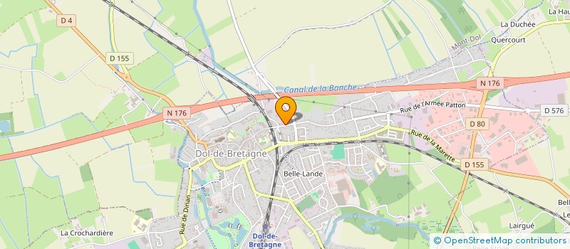 localisation de l'entreprise MOTO CLUB MARIE-FRANCE COUVERT  BAGUER-PICAN