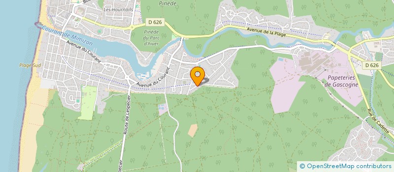 localisation de l'entreprise MOTO-CLUB MIMIZAN à MIMIZAN