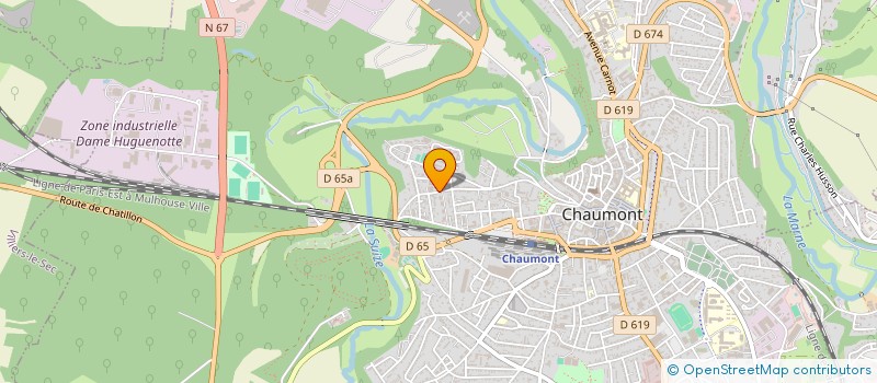 localisation de l'entreprise MOTO CLUB NOGENTAIS à CHAUMONT