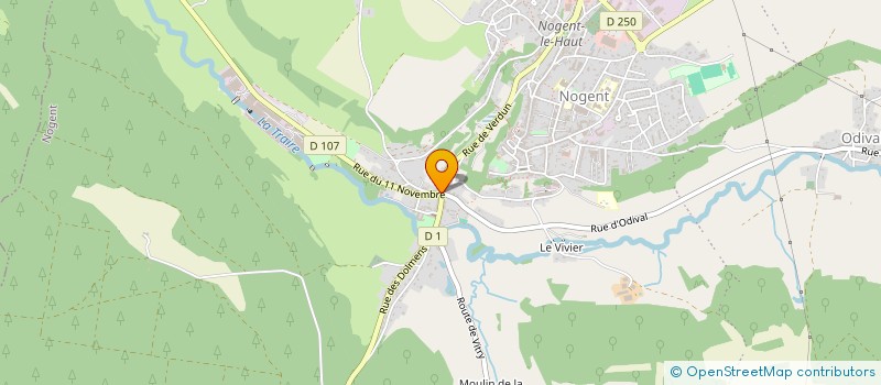 localisation de l'entreprise MOTO-CLUB NOGENTAIS à NOGENT