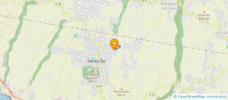 localisation de l'entreprise MOTO CLUB PETITE ILE  PETITE-ILE