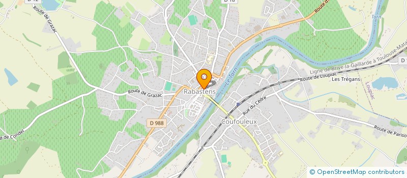 localisation de l'entreprise MOTO CLUB RABASTINOIS  RABASTENS