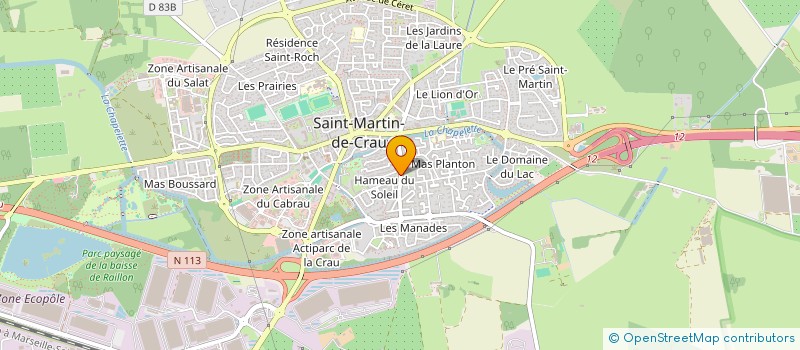 localisation de l'entreprise MOTO CLUB SAINT MARTINOIS à SAINT-MARTIN-DE-CRAU