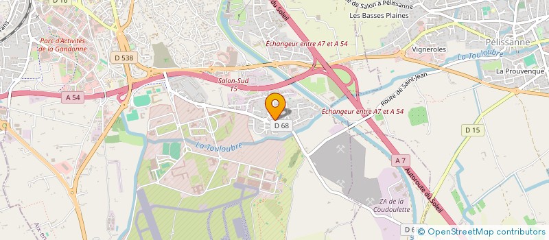 localisation de l'entreprise MOTO CLUB SALONAIS à SALON-DE-PROVENCE