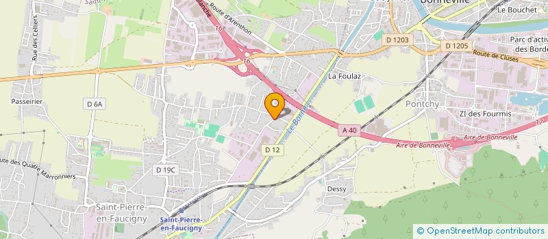 localisation de l'entreprise MOTO CLUB SPC  SAINT-PIERRE-EN-FAUCIGNY