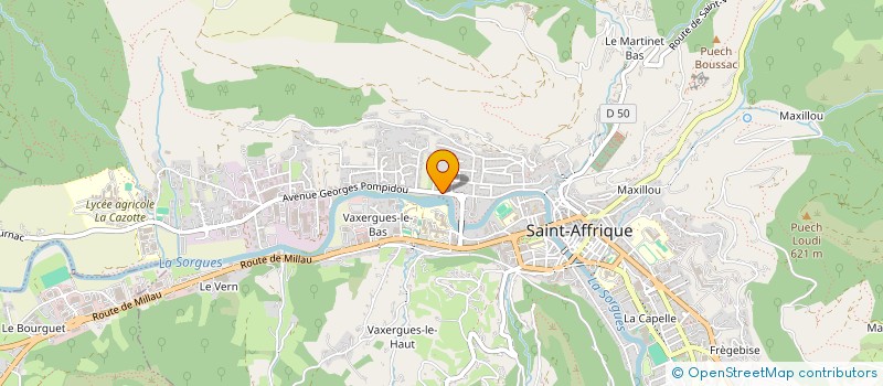 localisation de l'entreprise MOTO CLUB ST AFFRICAIN  SAINT-AFFRIQUE