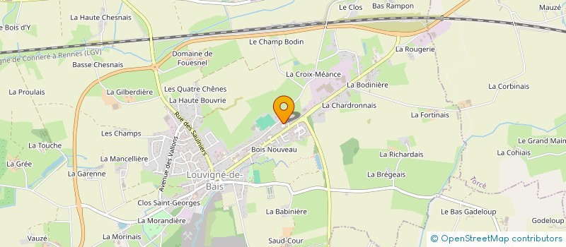 localisation de l'entreprise MOTO CLUB VERGEAL  VERGEAL