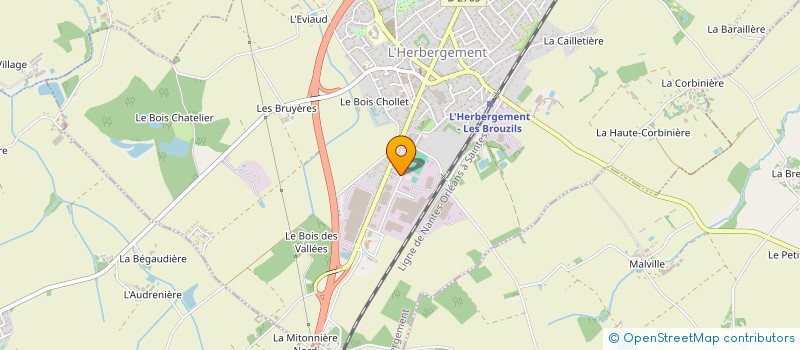 localisation de l'entreprise MOTO CLUB WEST MECAPARK  L'HERBERGEMENT