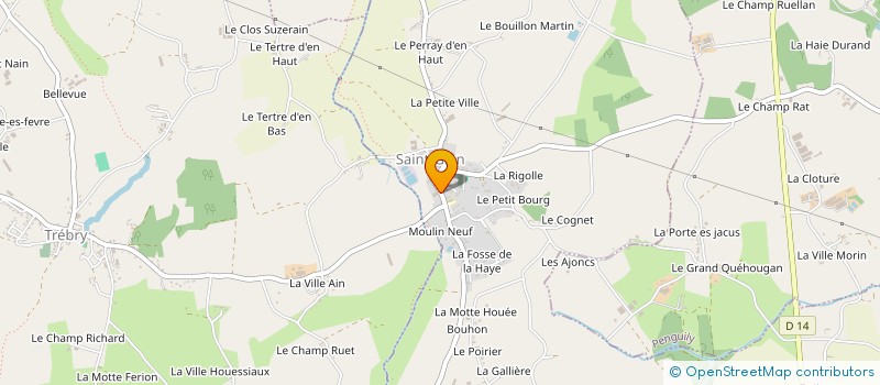 localisation de l'entreprise MOTO CONCEPT à SAINT-GLEN