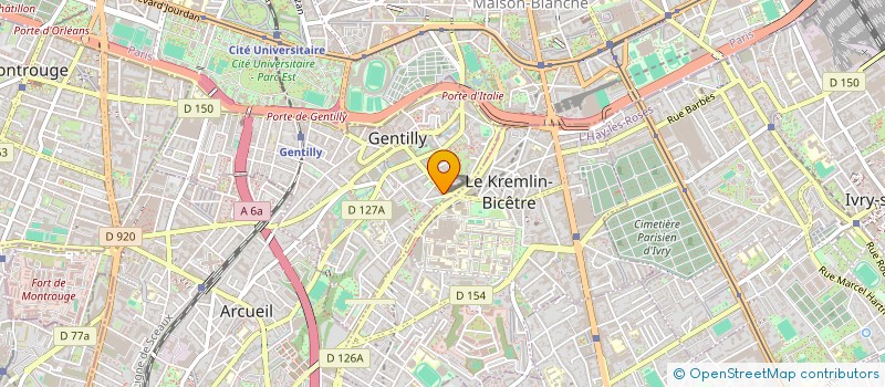 localisation de l'entreprise MOTO CONSEIL à GENTILLY