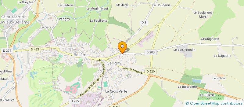 localisation de l'entreprise MOTO CULTURE BELLEMOISE à BELLEME