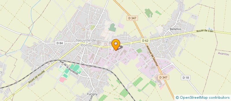 localisation de l'entreprise MOTO DETENTE  NEUVILLE-DE-POITOU