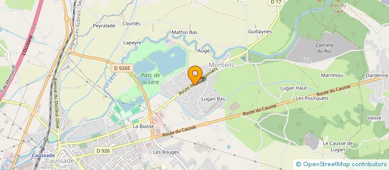 localisation de l'entreprise MOTO ENCADREMENT SECURISATION  MONTDOUMERC